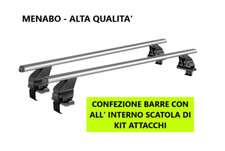 BARRE PORTATUTTO PORTAPACCHI CON TETTO LISCIO RENAULT MEGANE 5 PORTE 2002 - 2010