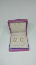 Meme London 18k Gold Plated Bronagh Earrings Rrp £140