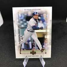 2003 UD Patch Collection Baseball #8 Gary Sheffield Braves