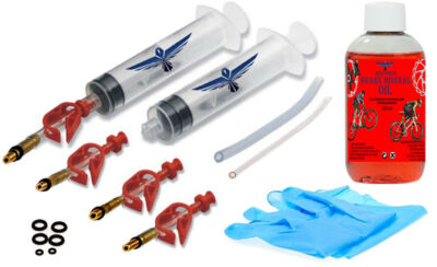 Avid MAGURA SHIMANO Brake Bleed Kit - Elixir 1,3,5,7,9,R,CR, Code 5,R, M5 M6