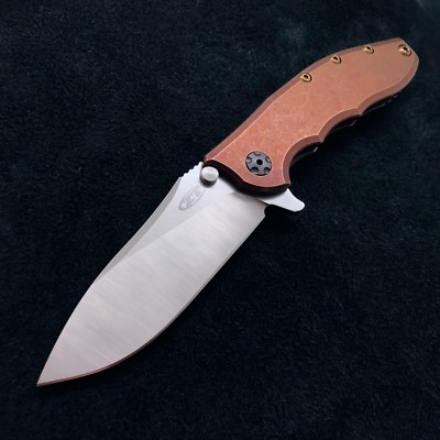 Zero Tolerance 0562Ti Flipper Rick Hinderer Folder ZT0562 w/ Dirty