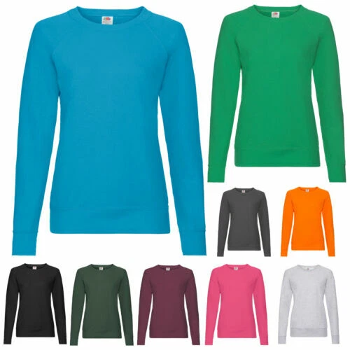 Fruit of the Loom Crew Neck Hoodies & Sweatshirts for Women
