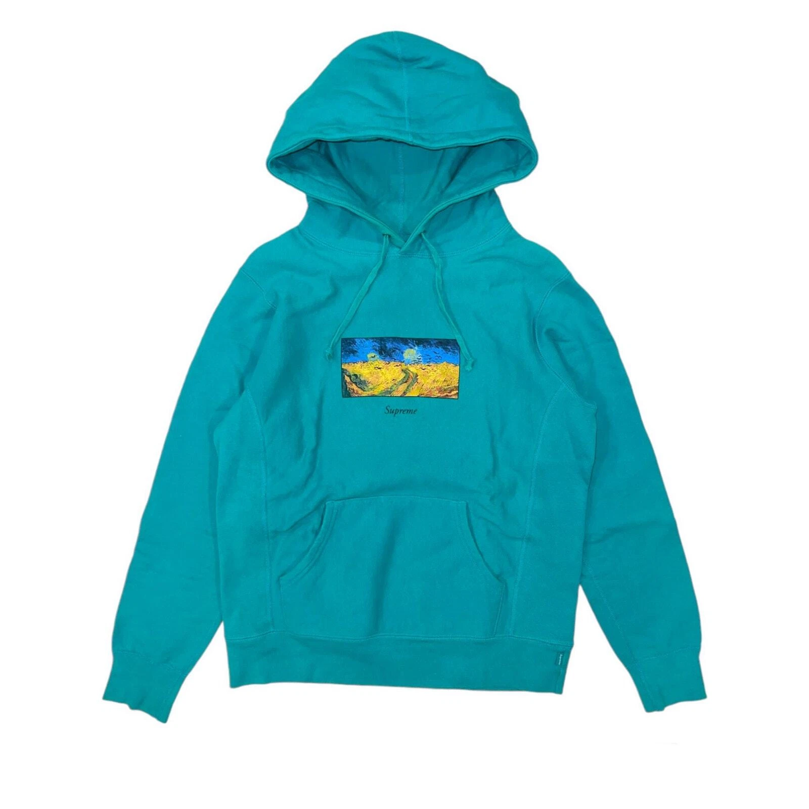 Sweat à capuche peinture paysage Supreme SS17 Van Gogh