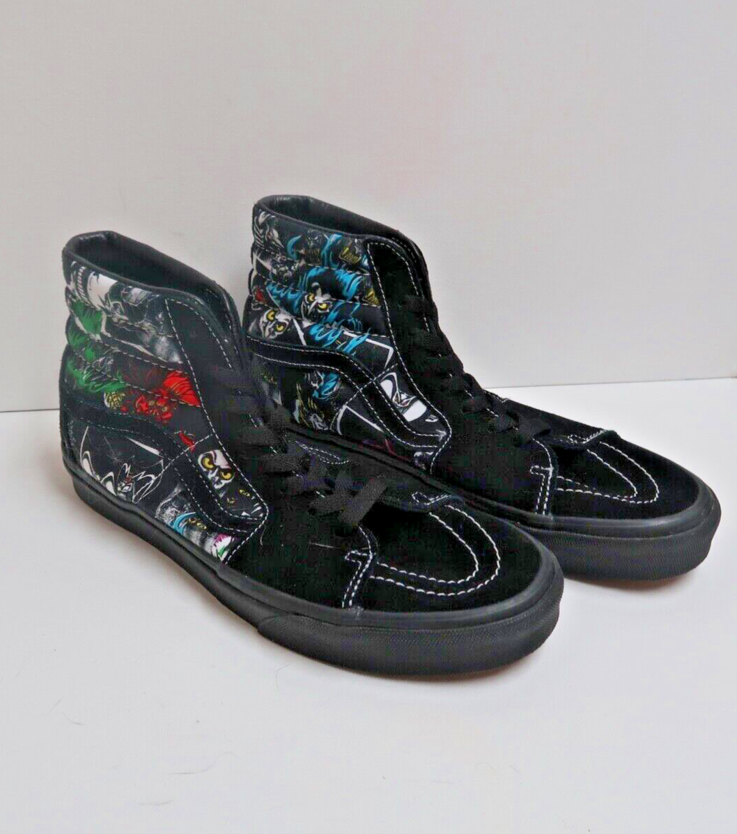 VN000BW7BMB　SK8-HI　DIS VILLAINS Shop Vans Disney X Vans Sk8-Hi in Black and Multi