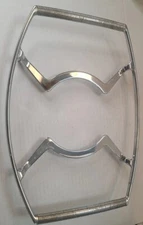 Corning Ware P-10-M-1 chrome metal casserole holder rack trivet cradle Pyrex 