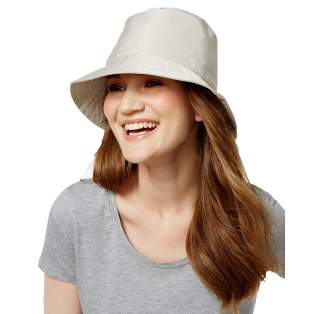 Nine West Packable Hat Nine West Women Rain Hat Bucket Beige