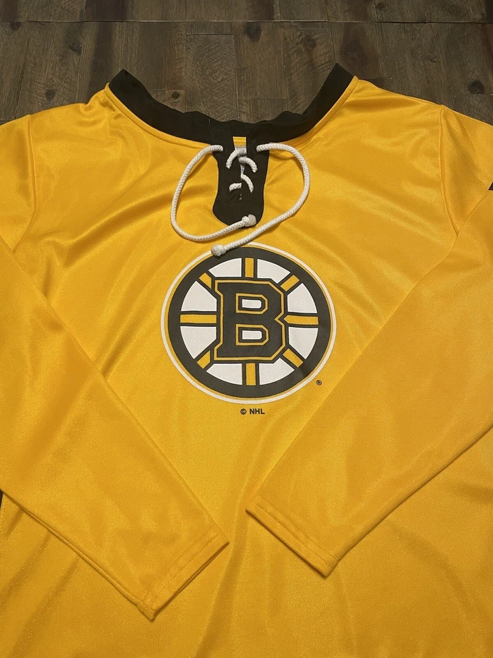 Camiseta deportiva de hockey Boston Bruins Zdeno Chara #33 NHL PROEDGE niñas/damas talla Lg 11/13 Foto 2 de 4