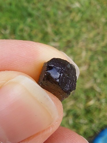 Genuine Moldavite Crystal tektite extraterrestrial 🟢1g🟢small piece - Picture 10 of 22