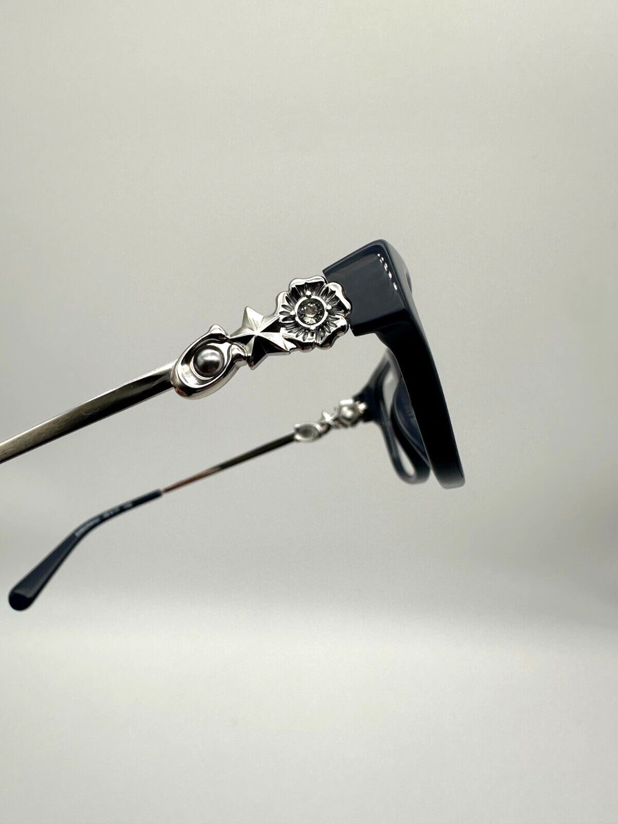 COACH HC6162B 5480 NAVY METAL FLOWER EYEGLASSES FRAMES WOMEN
