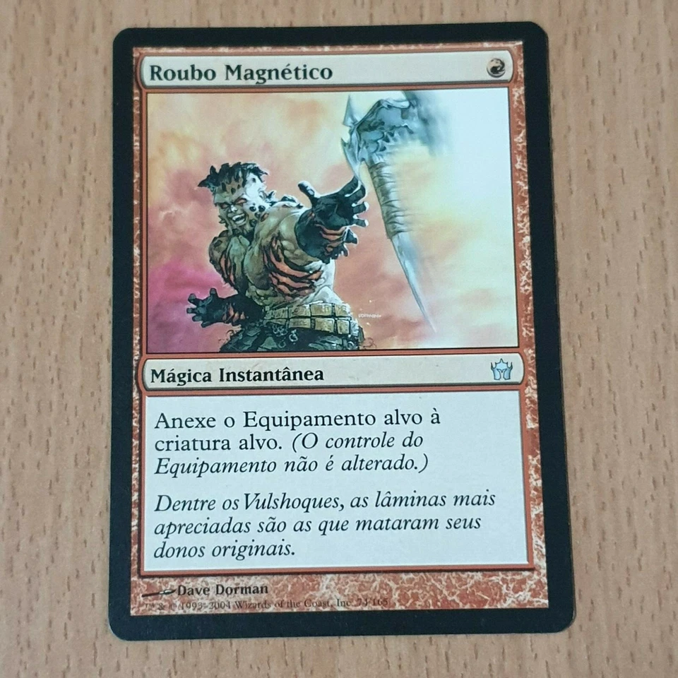 C283 | MAGNETIC THEFT | FIFTH DAWN | MTG | PORTUGUESE | 2004 | NM - Image 2 of 4