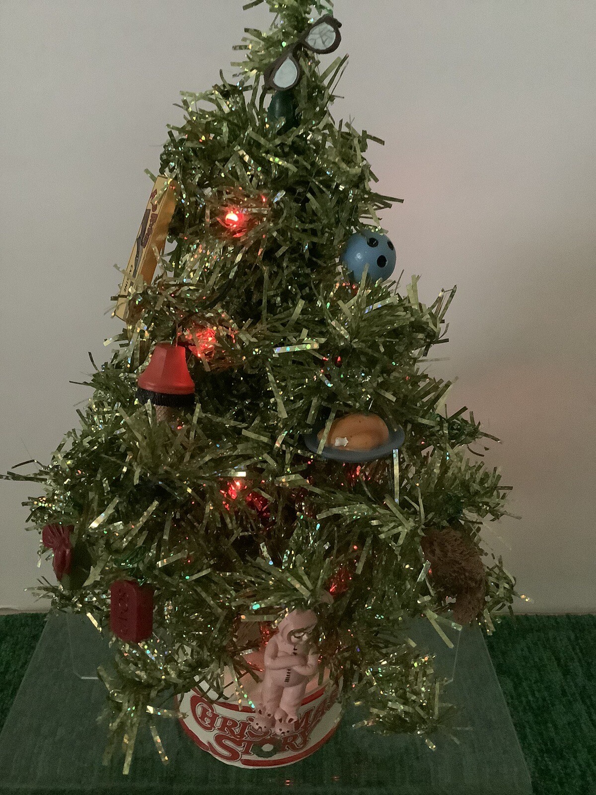 Dept 56 A Christmas Story “Tinsel Tree”. Lighted eBay