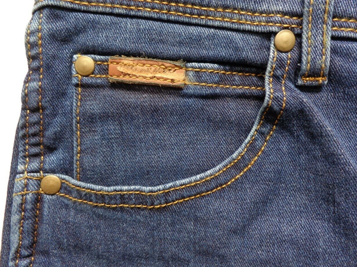 Mens Wrangler W121 Iconic Texas Stretch Straight Denim Jeans *SECONDS* RRP £75 image 6