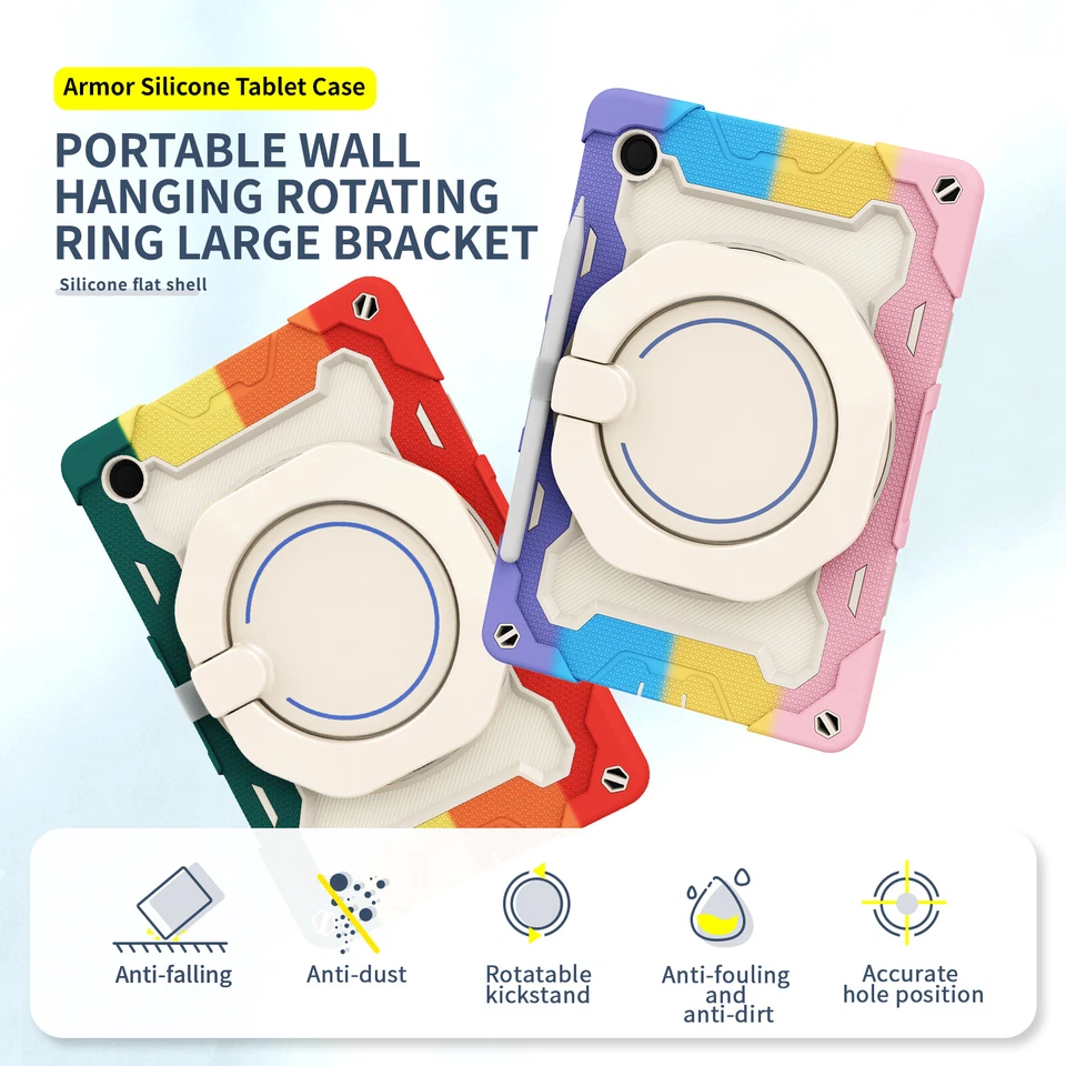 Case For Samsung Tab A8 10.5 / A7 10.4 A7 Lite 8.7 Shockproof Heavy Duty Cover - Image 3 of 4