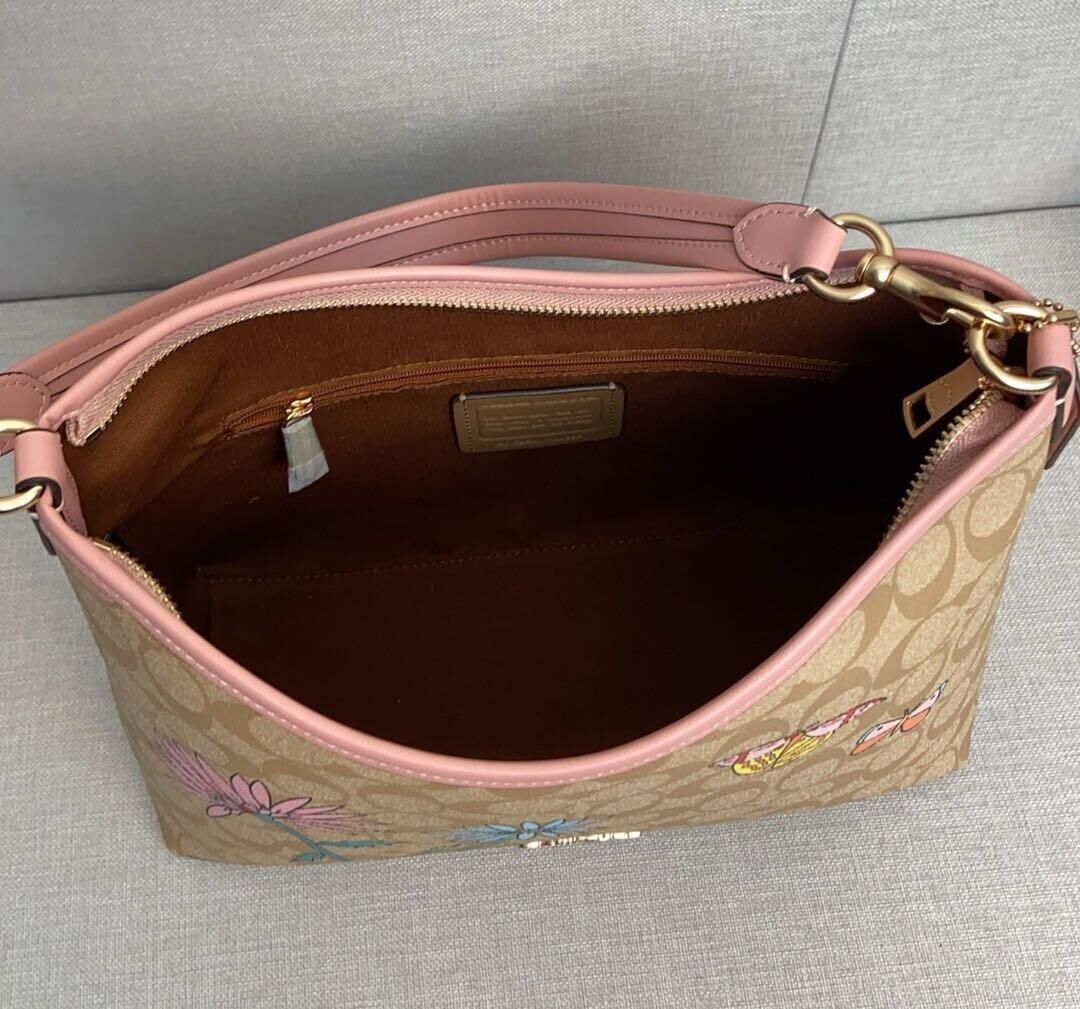 COACH x OBSERVED BY US Laurel Shoulder Bag Signature Canvas COACH x OBSERVED BY US Laurel Shoulder Bag Signature Canvas