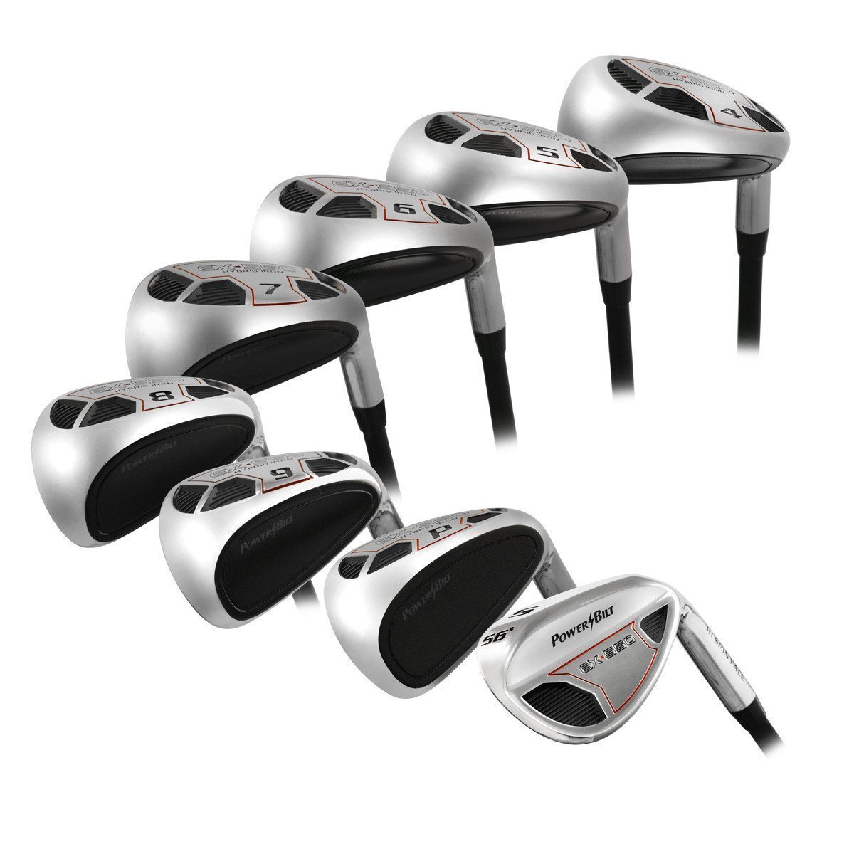 Ex-550 Hybrid Iron Set 4-sw Senior A Flex Rescue Clubs
