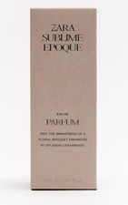 🌹 ZARA WOMEN SUBLIME EPOQUE EAU DE PARFUM EDP FRAGRANCE 80 ml NEW 🌹
