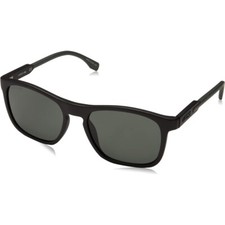 1 Unit New Lacoste L604SNDG Matte Black/Green Sunglasses 54-18-145 621