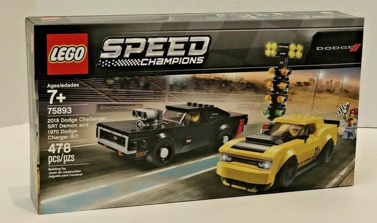 Lego Speed Champions 75893 - 2018 Challenger SRT Demon 1970 Dodge