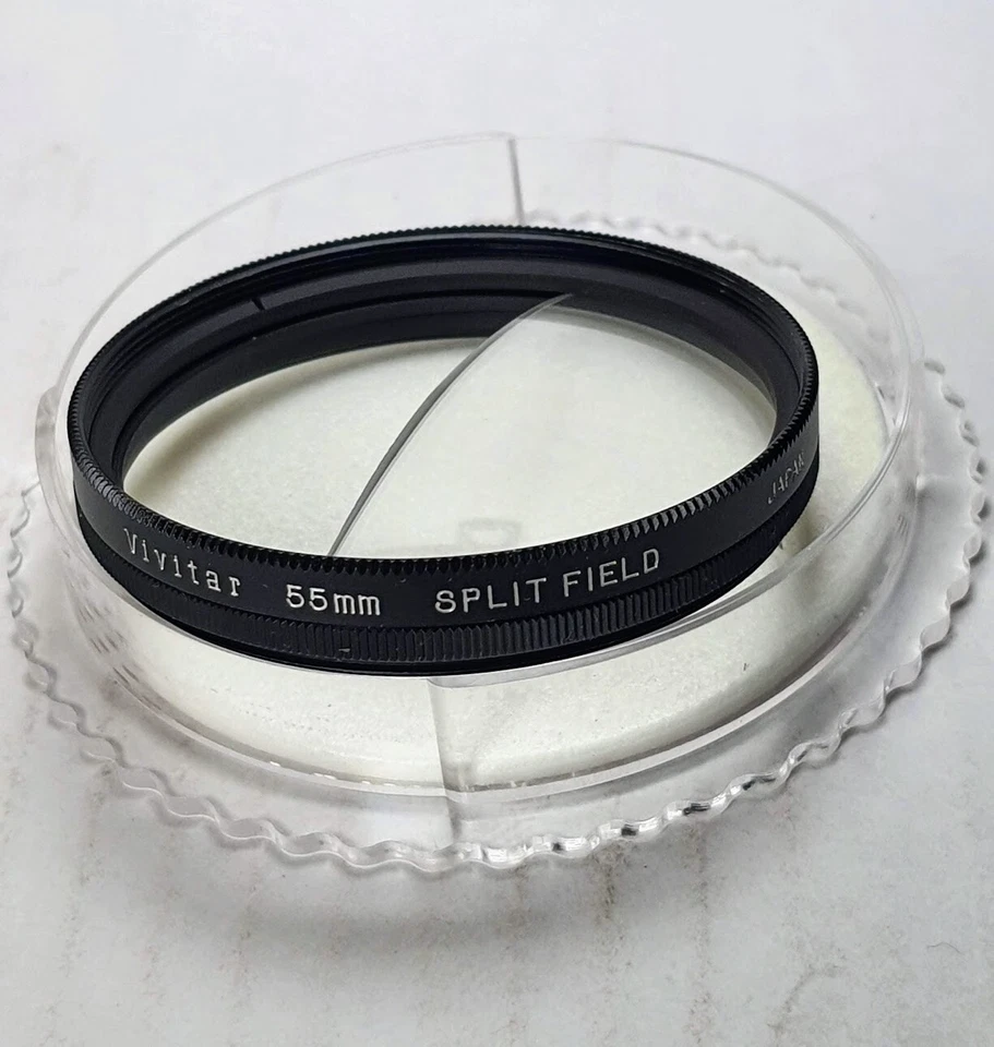 55mm Split Field +1 strength diopter Two Field Special Effects Lens Filter Japan - Image 2 of 4