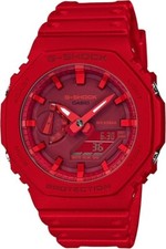 CASIO G-SHOCK Men Watch GA-2100-4AJF RED Special Color Analog Digital NEW