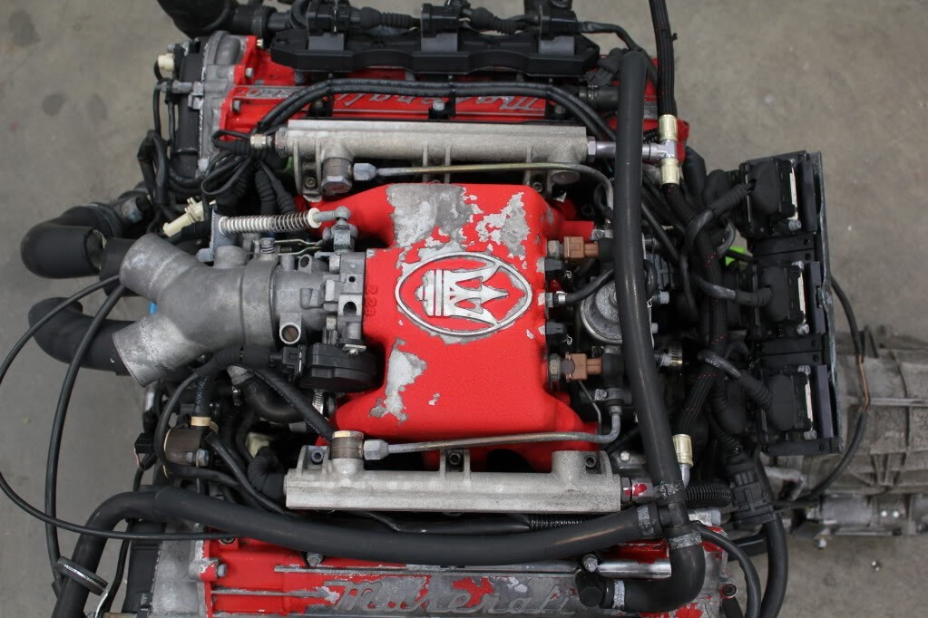 96 Maserati Quattroporte V6 2.8L 24V AM574 Twin Turbo Engine auto Transmission