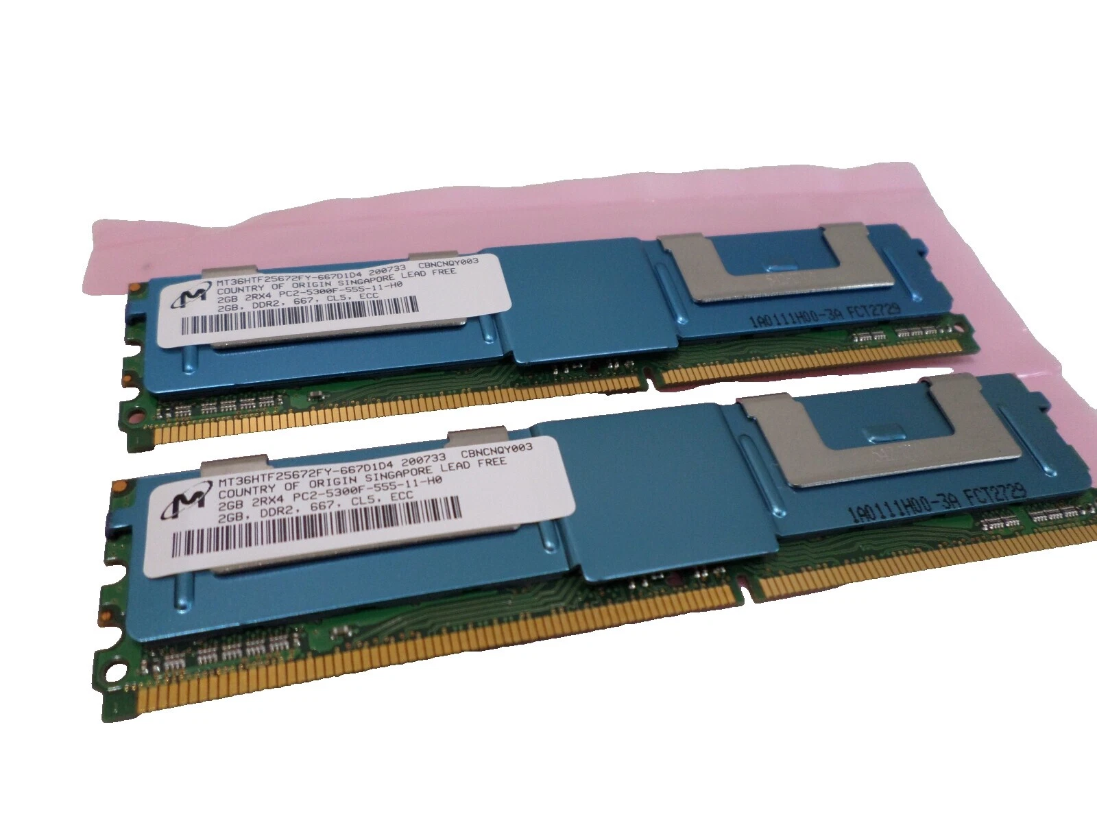 FB-DIMM PC2-5300 DDR2-667 4 GB de memoria de servidor de red (RAM)