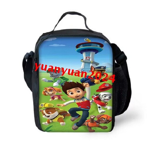 Paw Patrol Insulated Lunch Bag For Kids – Chase, Marshall & The Gang On A Racing Adventure!