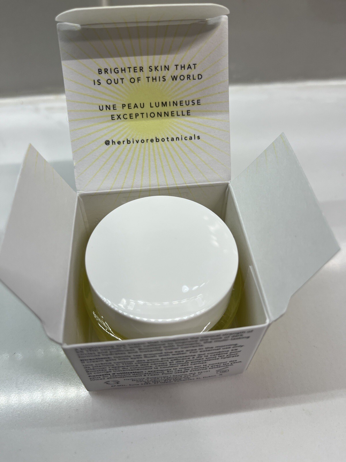 HERBIVORE Super Nova 5 Vitamin C + Caffeine Brightening Eye Cream 0