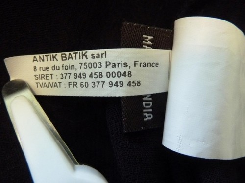 Antik Batik Dark Purple Viscose Chiffon 1000s Silver Sequins Cocktail Dress S M - Picture 14 of 24