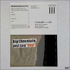 Avant Card #12961 Don't Trade Lives World Vision Australia 2008 Postcard (P507)