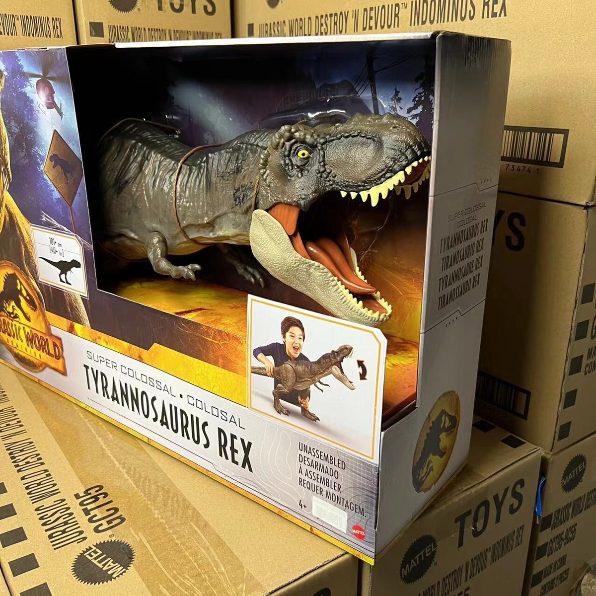 Super Colossal Indominus Indominus Rex Juguete Lider T Rex SÃºper