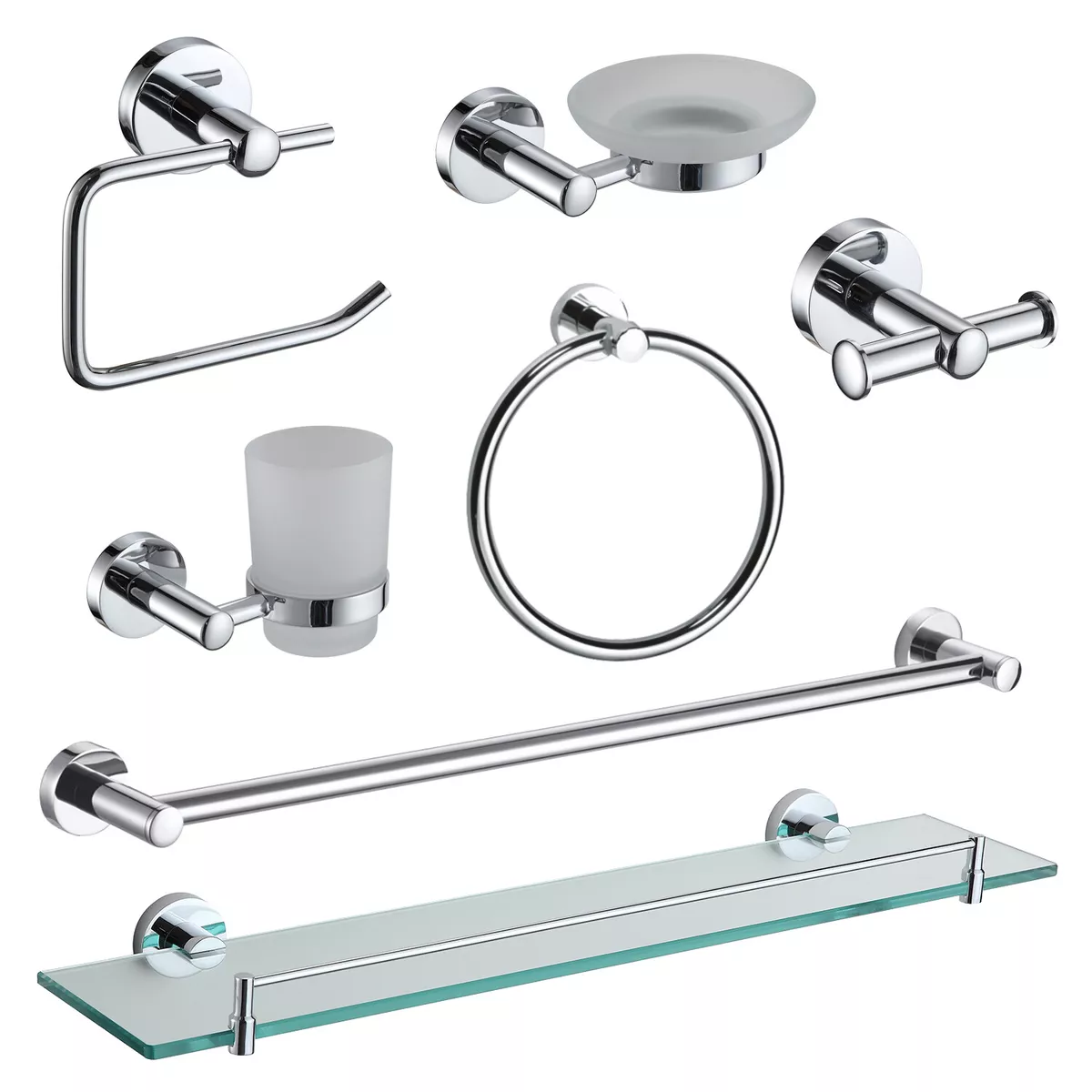 Chrome vs stainless steel bathroom accessories