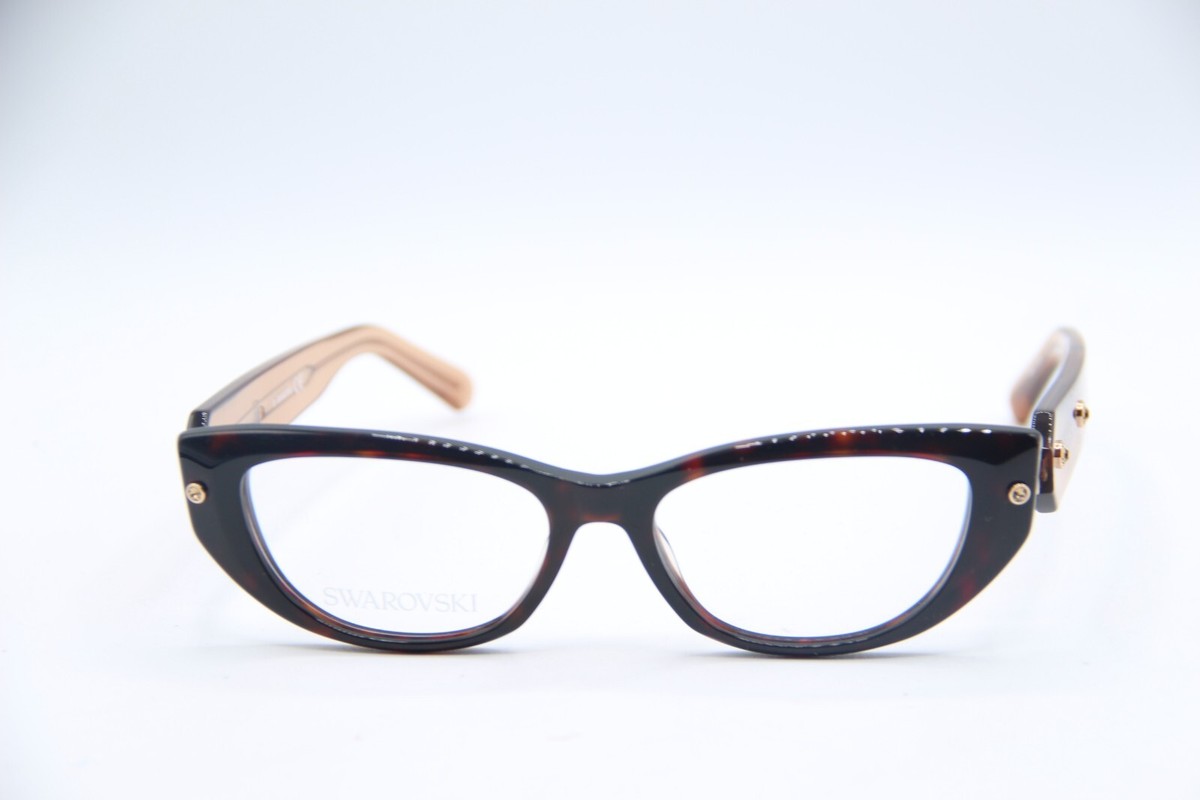 NEW SWAROVSKI SK 5476 052 HAVANA BROWN CLEAR AUTHENTIC  display picture 1
