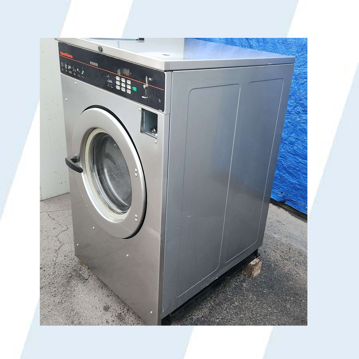 SPEED QUEEN 40LB 3PH FRONT LOAD WASHER MODEL:SCN040JC2OU1001 S/N