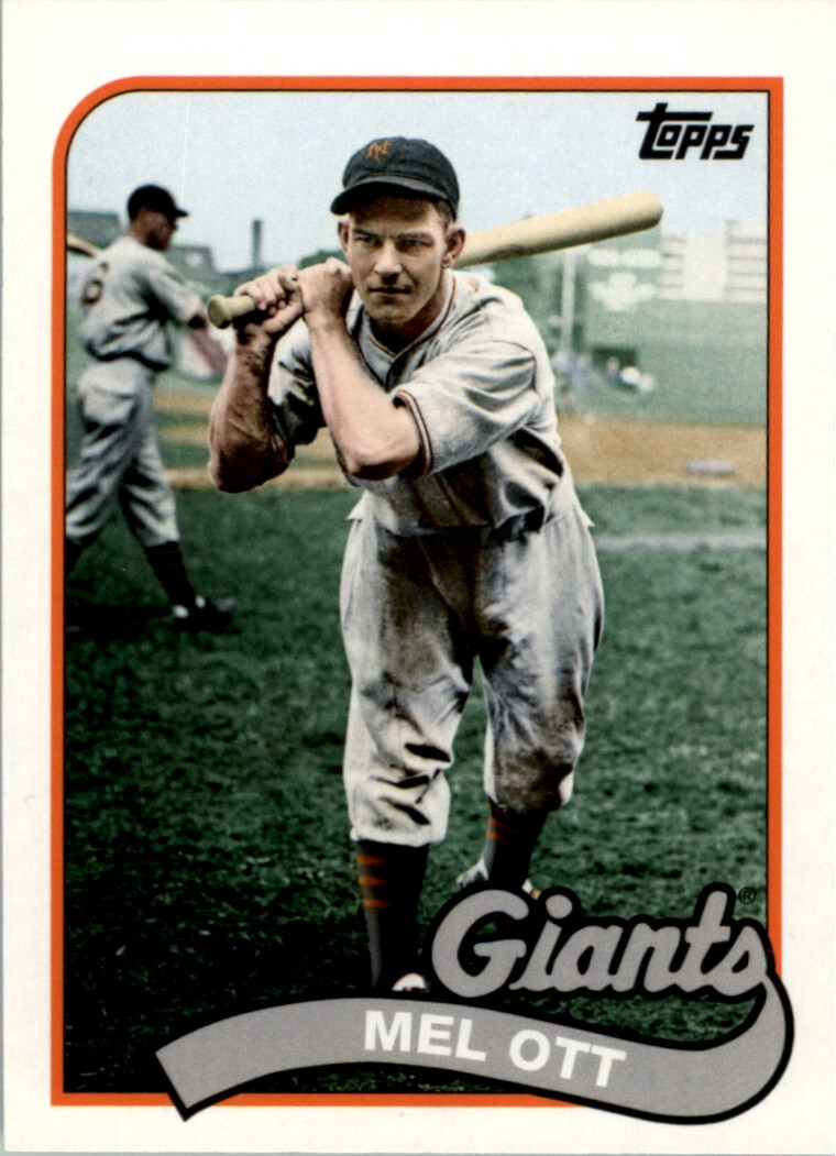 Mel Ott 2010 Topps Vintage Legends Collection #VLC14 New York Giants HOF