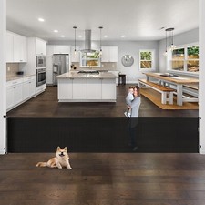 168 Inch Extra Long Retractable Extra Wide Baby Dog Pets Gates Indoor Outdoor
