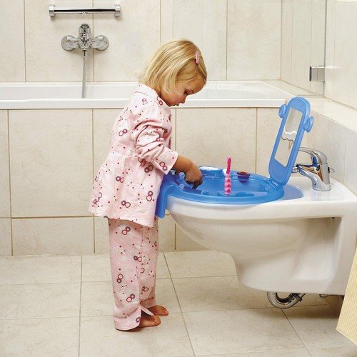 OKBABY Space - Kinderwaschbecken hilft dem Kind Hygiene mit Spaß zu erleben -... - 第 7/8 張圖片