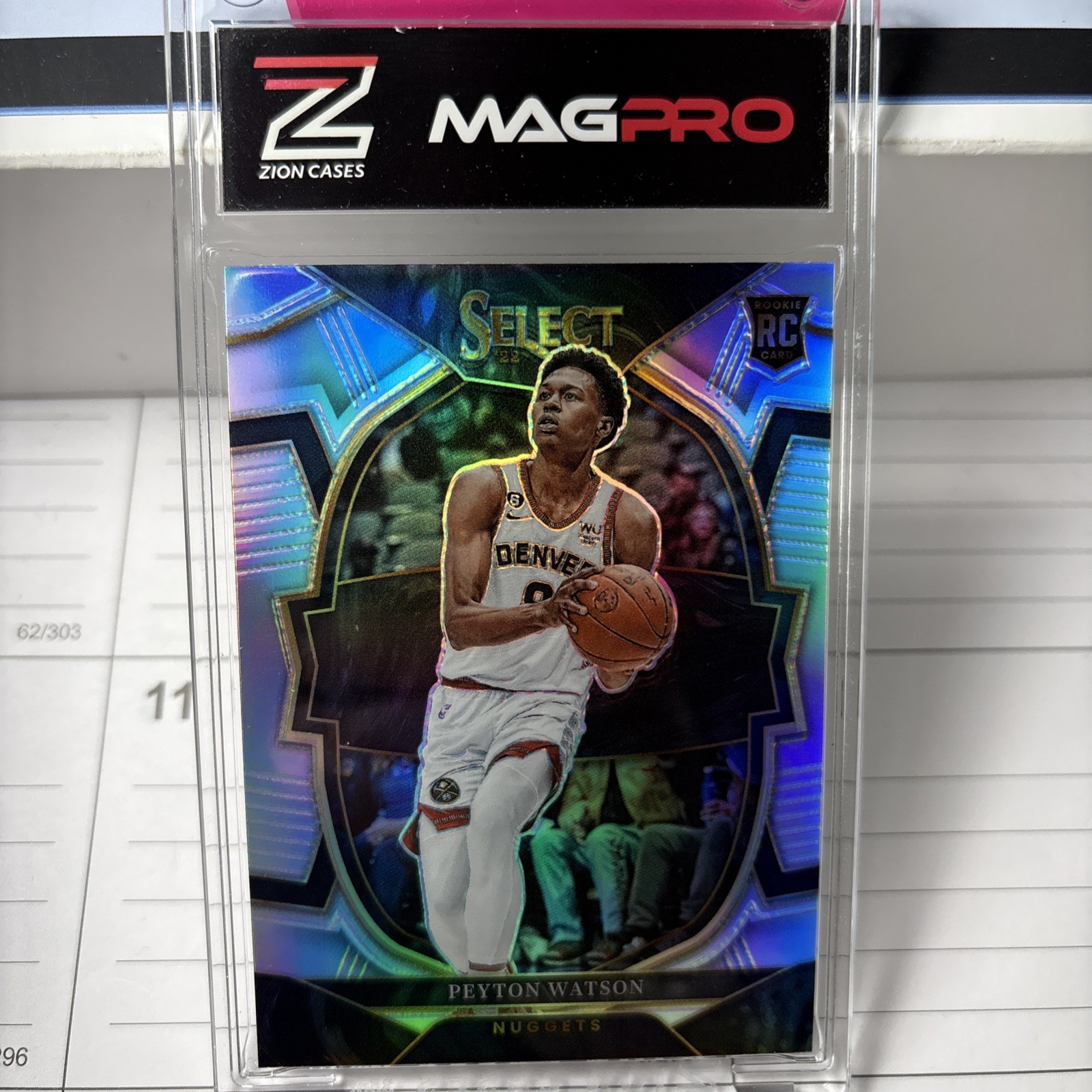 Peyton Watson 2022-23 Panini Select Concourse Silver Rookie #74