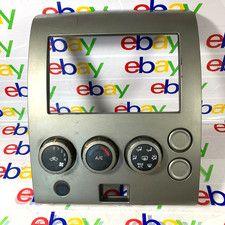 2004 - 2007 Nissan Titan Armada Front Climate Control With Bezel 7910