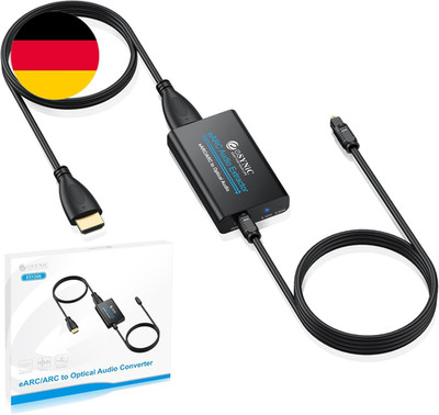 Esynic Professioneller 192 Khz Earc ARC Audio-Extraktor ARC HDMI Auf Optischen A