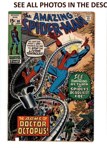 Amazing Spider-Man #88 Comic SEPT 1970 VG/FN Marvel Comics (HG)