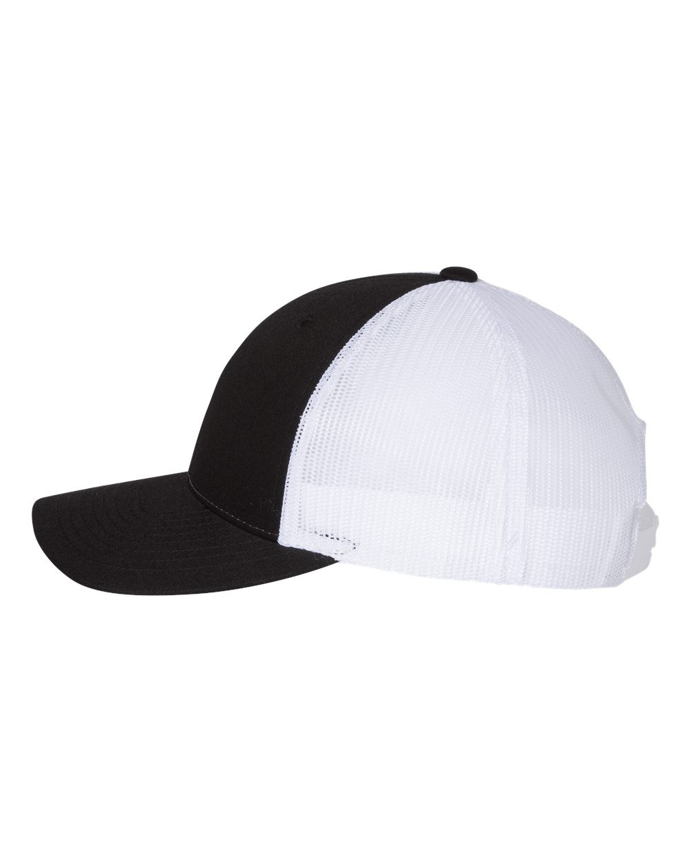 Six-panel, Low Pro Snapback 115 Black/ White