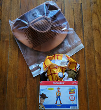 Disney Pixar Toy Story Woody Toddler Costume Set Size 2T Disguise NEW
