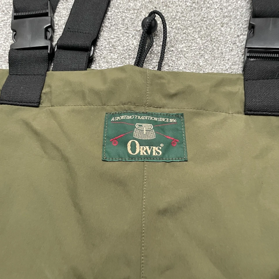 Botines de neopreno Orvis Pecho Vadeadores Talla Pequeña Medias Oliva Nylon Shell Foto 2 de 4