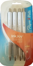 Paper Mate  InkJoy  700RT Retractable Ballpoint Pens, Medium Point, 1.0 mm, Whit