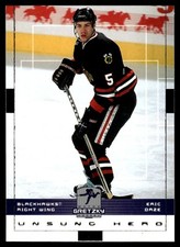 1999-00 Upper Deck Wayne Gretzky Eric Daze Chicago Blackhawks #42