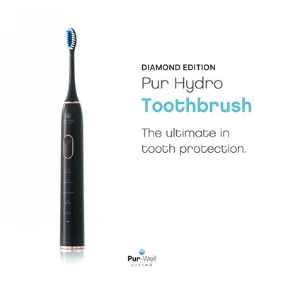 #ad Pur Hydro Clean Sonic Toothbrush Diamond Edition Black $99.99