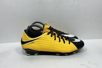 Nike Hypervenom Phelon III Soccer Cleats Men s Size 8 Orange Black 852556-801