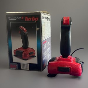 Joystick Quickshot II Turbo – Amstrad Atari Commodore – Vintage 80s – Occasion