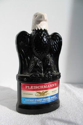 Fleischmann's Bicentennial Eagle Decanter 1976 Kentucky Bourbon Whiskey-EMPTY